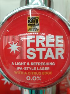 Freestar alcohol-free beer at Low2NoBev