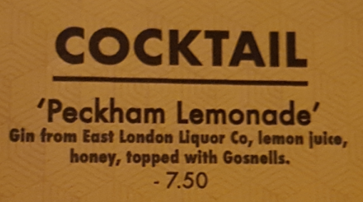 Peckham Lemonade